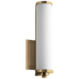 Tempus LED Wall Sconce in Aged Brass (440|3500040)