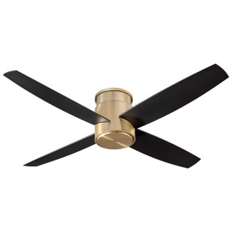 Oslo Hugger 52''Ceiling Fan in Aged Brass (440|310240)