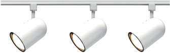 Track Lighting Kits White Three Light Track Kit in White (72|TK322)