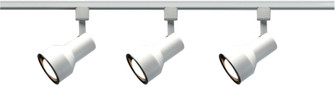 Track Lighting Kits White Three Light Track Kit in White (72|TK320)