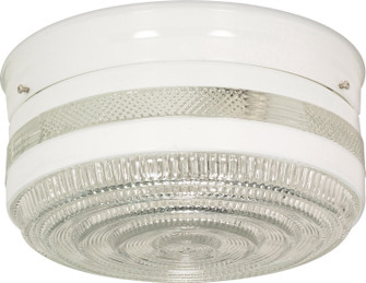 Two Light Flush Mount in White (72|SF77099)
