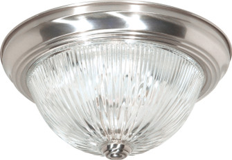 Two Light Flush Mount in Brushed Nickel (72|SF76609)