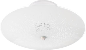 Two Light Flush Mount in White (72|SF76269)