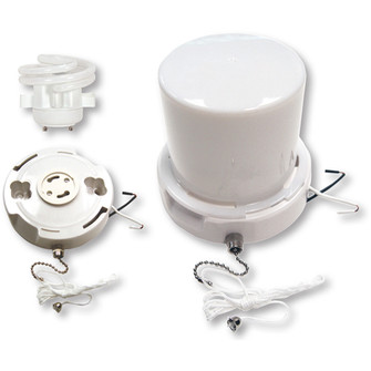 One Light Ceiling Fixture in White (72|902632)