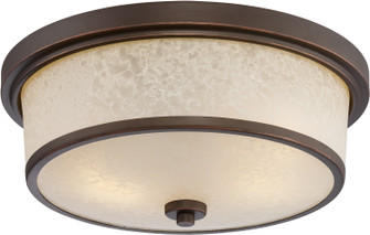 Diego LED Outdoor Flush Mount in Mahogany Bronze (72|62643)
