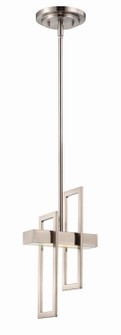 Frame LED Pendant in Brushed Nickel (72|62106)