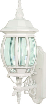Central Park Three Light Outdoor Wall Lantern in White (72|60888)