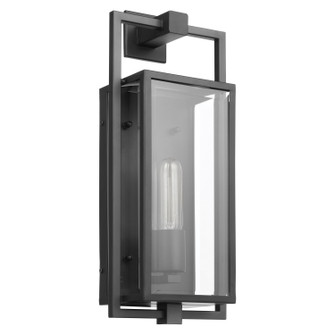 Exhibit One Light Wall Lantern in Matte Black (72|607544)
