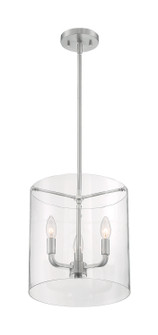 Sommerset Three Light Pendant in Brushed Nickel (72|607177)