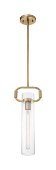 Teresa One Light Pendant in Burnished Brass (72|607143)