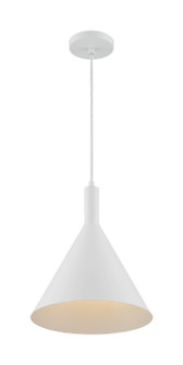 Lightcap One Light Pendant in Matte White (72|607138)