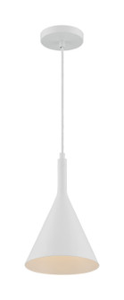 Lightcap One Light Pendant in Matte White (72|607137)