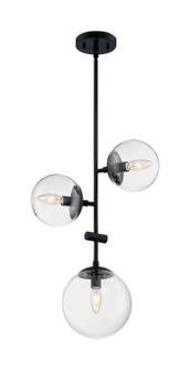 Sky Three Light Pendant in Matte Black (72|607134)