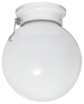 One Light Flush Mount in White (72|60712)