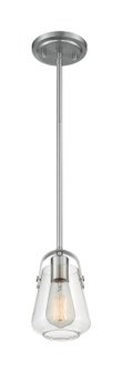 Skybridge One Light Mini Pendant in Brushed Nickel (72|607116)
