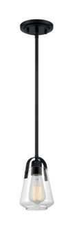 Skybridge One Light Mini Pendant in Matte Black (72|607106)