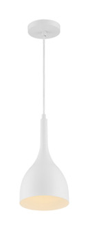 Bellcap One Light Pendant in Matte White (72|607096)