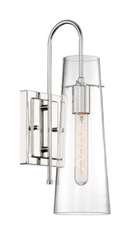 Alondra One Light Wall Sconce in Polished Nickel (72|606869)