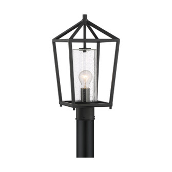 Hopewell One Light Post Lantern in Matte Black (72|606595)