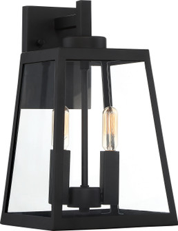 Halifax Two Light Wall Lantern in Matte Black (72|606582)