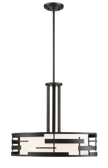 Lansing Three Light Pendant in Midnight Bronze (72|606435)