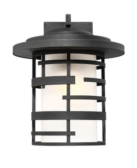 Lansing One Light Outdoor Wall Lantern in Textured Black (72|606403)
