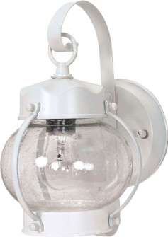 Onion Lantern One Light Wall Lantern in White (72|60630)