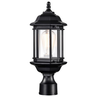 Hopkins One Light Outdoor Post Lantern in Matte Black (72|606116)