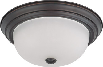 Two Light Flush Mount in Mahogany Bronze (72|606011)