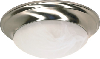 One Light Flush Mount in Brushed Nickel (72|606009)