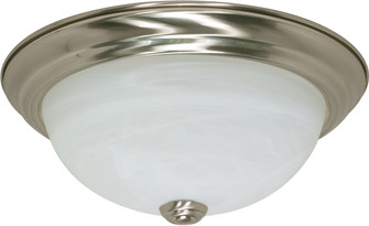 Two Light Flush Mount in Brushed Nickel (72|606000)