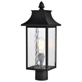 Austen One Light Outdoor Post Lantern in Matte Black (72|605995)