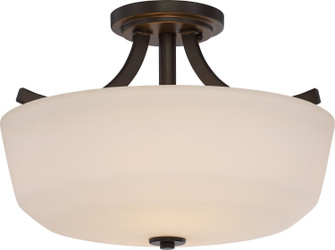 Laguna Two Light Semi Flush Mount in Forest Bronze (72|605926)