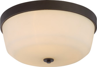 Laguna Three Light Flush Mount in Forest Bronze (72|605924)