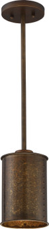 Kettle One Light Mini Pendant in Weathered Brass (72|605892)