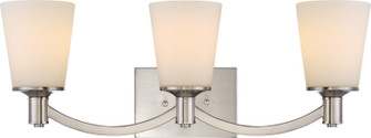 Laguna Three Light Vanity in Brushed Nickel (72|605823)