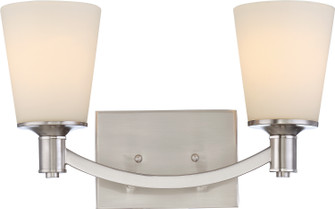 Laguna Two Light Vanity in Brushed Nickel (72|605822)