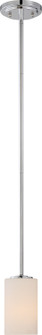 Willow One Light Mini Pendant in Polished Nickel (72|605808)