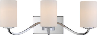 Willow Three Light Vanity in Polished Nickel (72|605803)