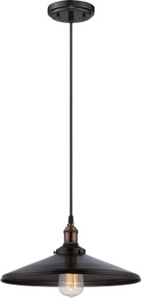 Vintage One Light Pendant in Rustic Bronze (72|605509)