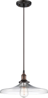 Vintage One Light Pendant in Rustic Bronze (72|605507)
