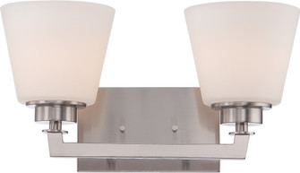 Mobili Two Light Vanity in Brushed Nickel (72|605452)