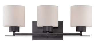 Parallel Three Light Vanity in Aged Bronze (72|605303)