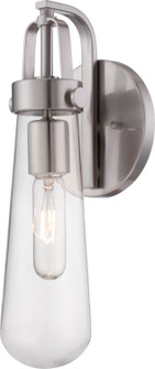 Beaker One Light Wall Sconce in Brushed Nickel (72|605261)