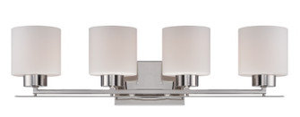 Parallel Four Light Vanity in Polished Nickel (72|605204)