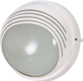 Die Cast Bulk Heads Semi Gloss White One Light Outdoor Bulk Head in Semi Gloss White (72|60520)