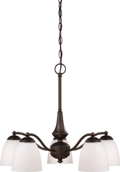 Patton Five Light Chandelier in Prairie Bronze (72|605143)