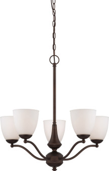 Patton Five Light Chandelier in Prairie Bronze (72|605135)