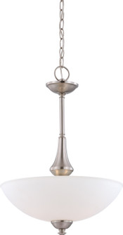Patton Three Light Pendant in Brushed Nickel (72|605038)