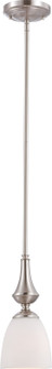Patton One Light Mini Pendant in Brushed Nickel (72|605037)
